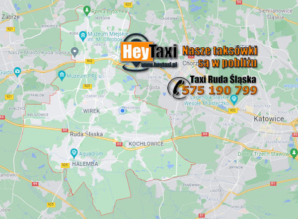 Taksówki wRuda Śląska